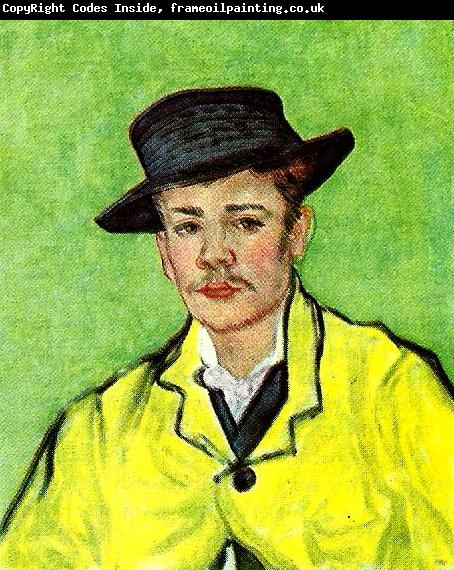 Vincent Van Gogh portratt av armand roulin